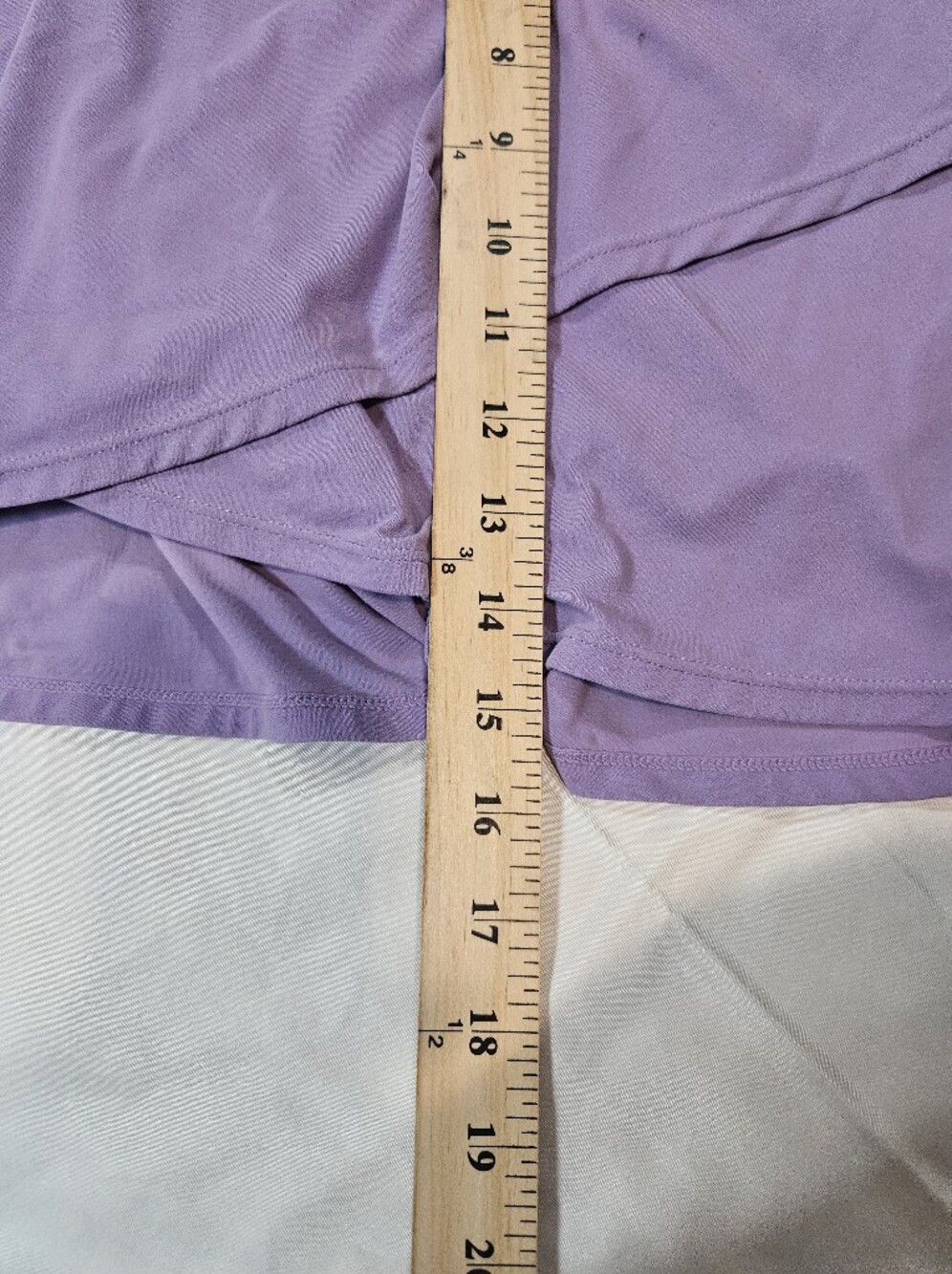 JoyLab Lavender Layered Skirt - Picture 4 of 5